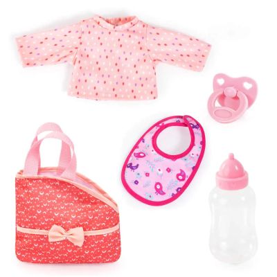 Кукла Бебе с допълнителни дрехи и чанта Deluxe BAYER 92700AH