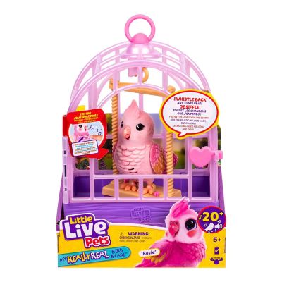 Интерактивно Пиле в Клетка Rosie Really Real Bird Little Live Pets 