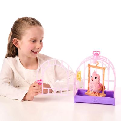 Интерактивно Пиле в Клетка Rosie Really Real Bird Little Live Pets 