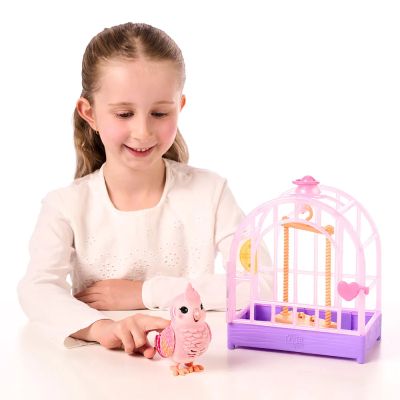 Интерактивно Пиле в Клетка Rosie Really Real Bird Little Live Pets 