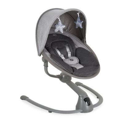 Електрическа люлка Cangaroo Cloud Premium + светлосив