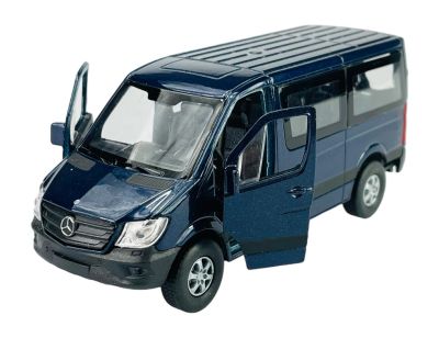 Металeн автомобил Mercedes-Benz Sprinter Traveliner Welly 1:34 