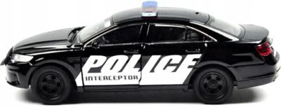 Металeн автомобил Ford Police Interceptor Welly 1:34 