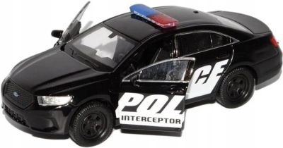 Металeн автомобил Ford Police Interceptor Welly 1:34 