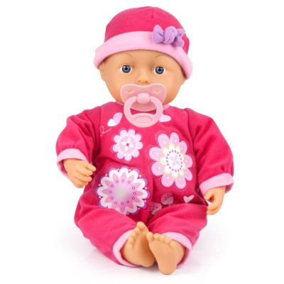 Кукла Бебе Моите Първи Думи на Български Език BAYER 93363AW