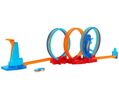 Комплект писта с 3 страхотни лупинга Hot Wheels Ultra Hots Mattel HPX93