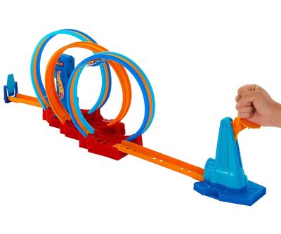 Комплект писта с 3 страхотни лупинга Hot Wheels Ultra Hots Mattel HPX93