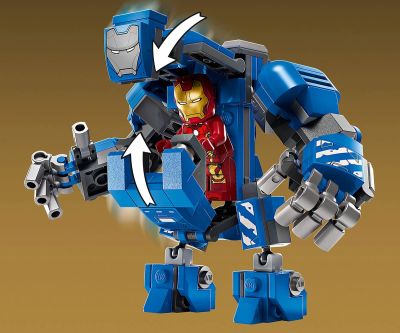 Конструктор LEGO Marvel 76315 Лабораторията на Железния човек Зала с брони