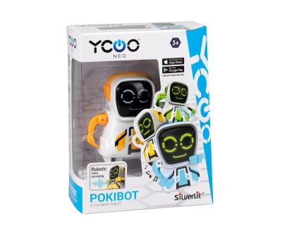 Роботче Silverlit Pokibot жълто
