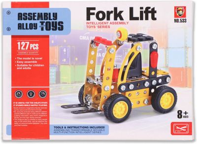 Метален конструктор мотокар 533