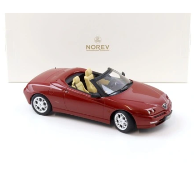 Метална кола Alfa Romeo Spider 1999 Norev 1:18 - 187854