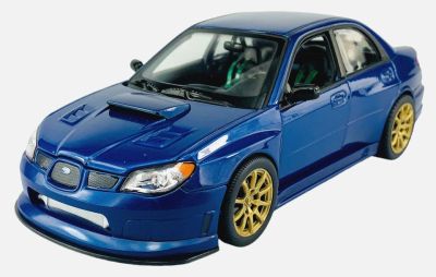 Метална кола Subaru Impreza WRX STi Welly 1:24 
