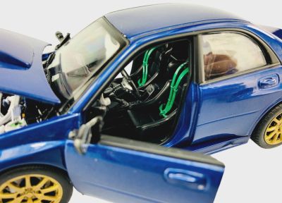 Метална кола Subaru Impreza WRX STi Welly 1:24 