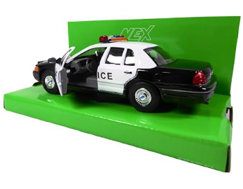 Метална кола Ford Crown Victoria Police Welly 1:24 