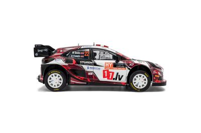 Метален автомобил Ford Puma Rally1 SOLIDO 1:18 - 1809507 