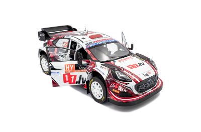 Метален автомобил Ford Puma Rally1 SOLIDO 1:18 - 1809507 