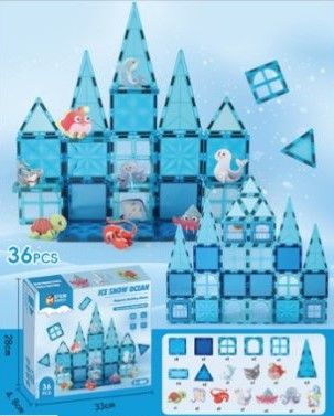 Магнитен конструктор ice snow ocean A307