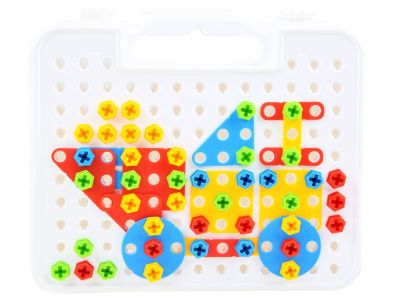 Детски конструктивен комплект с винтоверт 200-61