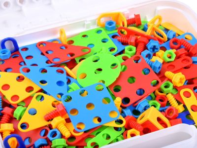 Детски конструктивен комплект с винтоверт 200-61