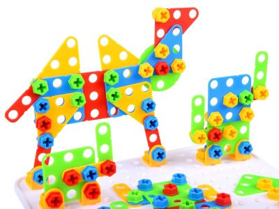 Детски конструктивен комплект с винтоверт 200-61