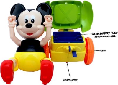 Музикална триколка Мики Маус със звук и светлини