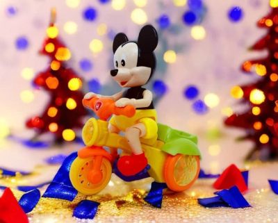 Музикална триколка Мики Маус със звук и светлини