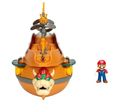 Супер Марио Кораб Nintendo Super Mario Deluxe Bowser's Airship Jakks Pacific 404294 