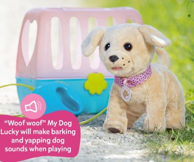 Моето кученце Лъки с преносима къщичка Zapf Creation 835869