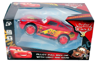 Метална кола MCQueen Turbo Cars 