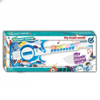 Електронна рок китара My Music World синя