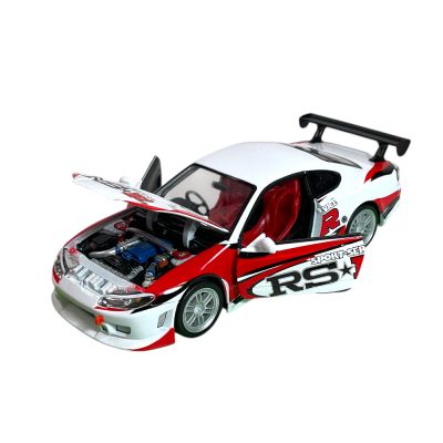 Метална кола Nissan Silvia S15 RS-R Welly 1:24 