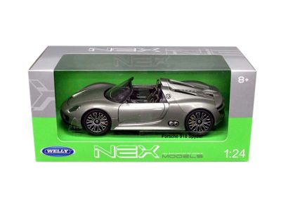 Метална кола Porsche 918 Spyder Welly 1/24