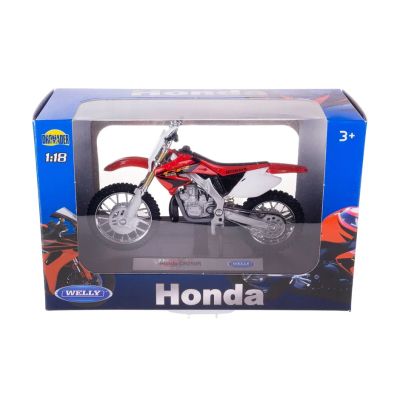 Кросов мотор HONDA CR250R Welly 1:18