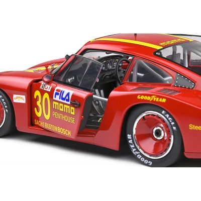 Метален автомобил PORSCHE 935 MOBYDICK SOLIDO 1:18 - 1805403 