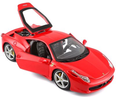 Метална кола Ferrari 458 Italia Bburago 1/24 - 26003