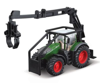 Трактор за дървени трупи Fendt 1050 Vario Bburago 