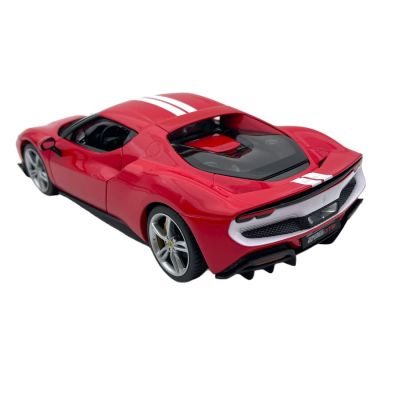 Метална кола Ferrari 296 GTB Assetto Fiorano Bburago 1:18 RED