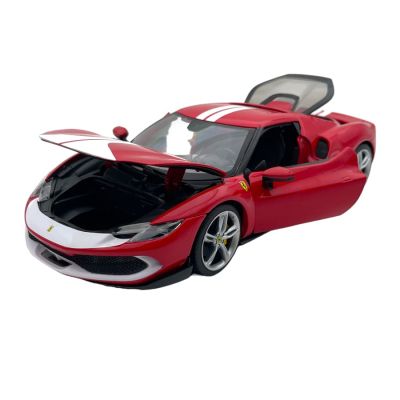 Метална кола Ferrari 296 GTB Assetto Fiorano Bburago 1:18 RED