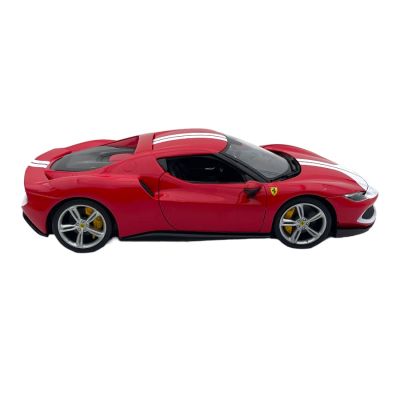 Метална кола Ferrari 296 GTB Assetto Fiorano Bburago 1:18 RED