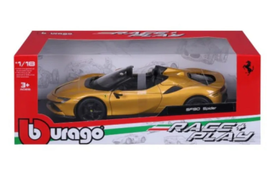 Метална кола Ferrari SF90 Spider Bburago 1:18 
