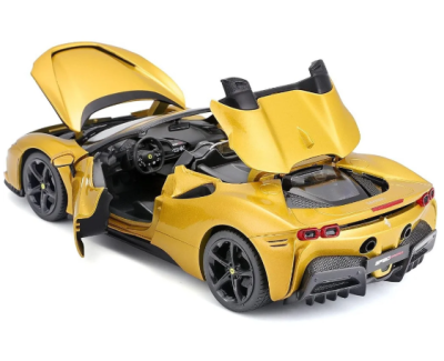 Метална кола Ferrari SF90 Spider Bburago 1:18 