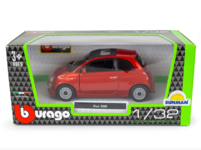 Метална кола Fiat 500 Bburago 1:32