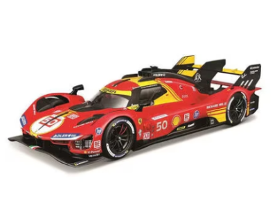 Метална кола Ferrari 499P #50 24H LeMans Bburago 1:24 