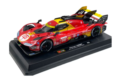 Метална кола Ferrari 499P #50 24H LeMans Bburago 1:24 