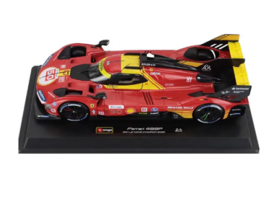Метална кола Ferrari 499P #50 24H LeMans Bburago 1:24 