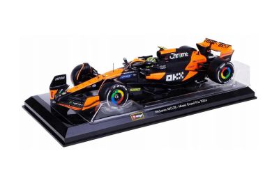 Метална кола Formula 1 McLaren MCL38 F1 Team #4 Lando Norris Bburago 1:24