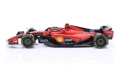 Метална кола Formula 1 Ferrari SF-23 #55 Carlos Sainz Bburago 1:24