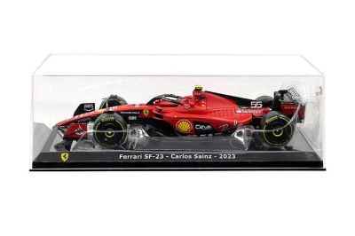Метална кола Formula 1 Ferrari SF-23 #55 Carlos Sainz Bburago 1:24