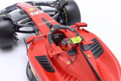 Метална кола Formula 1 Ferrari SF-23 #55 Carlos Sainz Bburago 1:24
