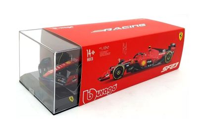 Метална кола Formula 1 Ferrari SF-23 #55 Carlos Sainz Bburago 1:24